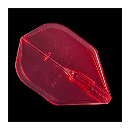 Dart Flights L-Style L1EZ Fantom Red