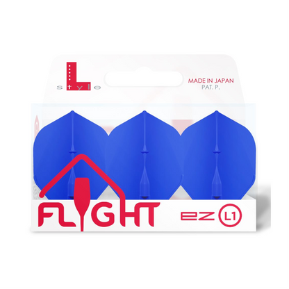 Dart Flights L-Style L1EZ Standard Blue