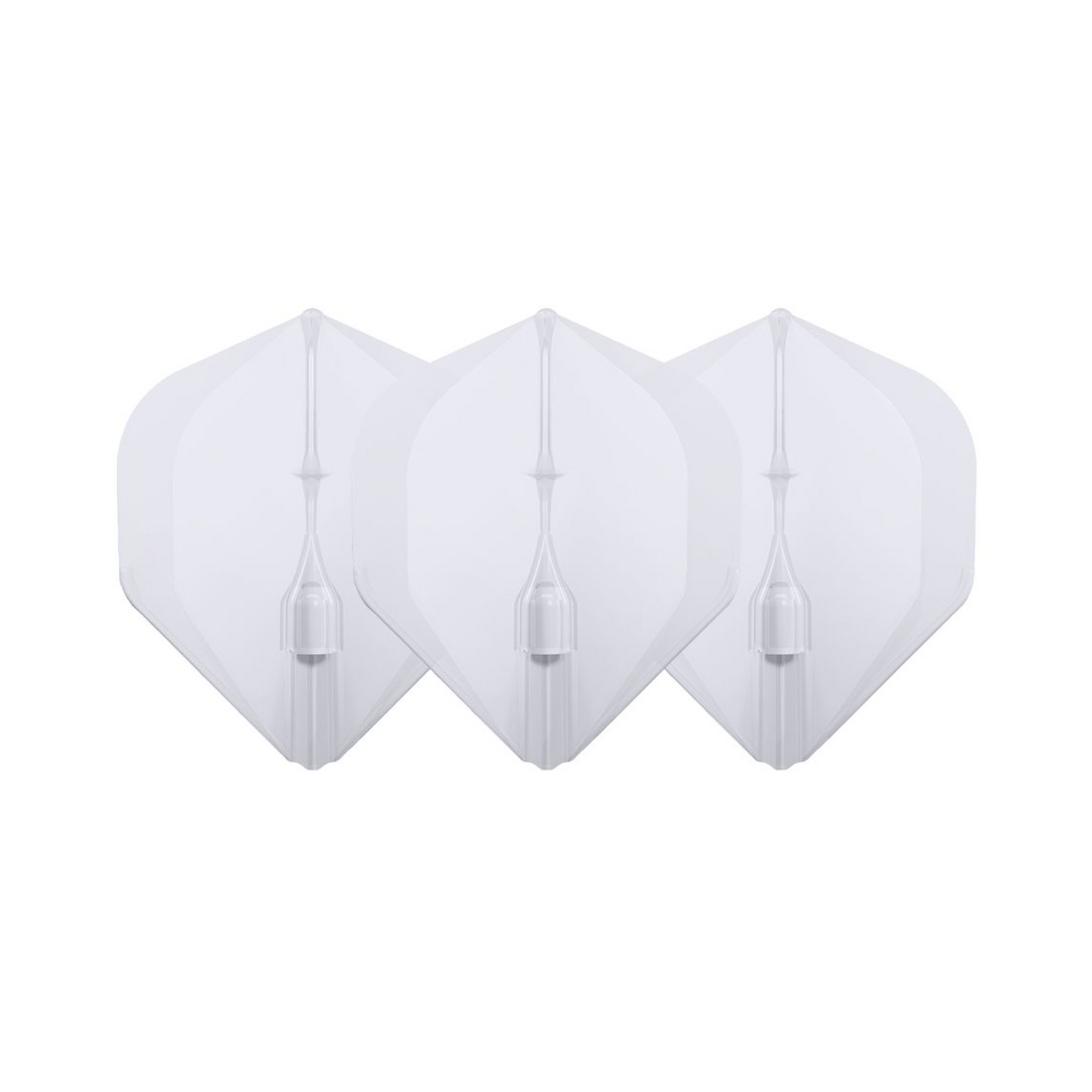 Dart Flights L-Style L1EZ Standard Clear White