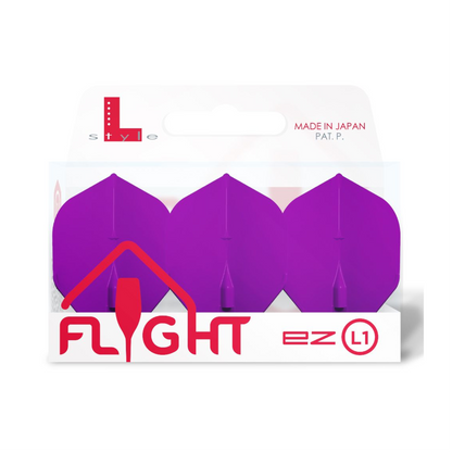 Dart Flights L-Style L1EZ Standard Deep Purple