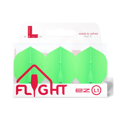 Dart Flights L-Style L1EZ Standard Neon Green