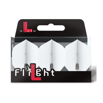 Dart Flights L-Style L1PRO Standard White