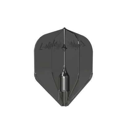 Dart Flights L-Style L3EZ Fantom Clear Black