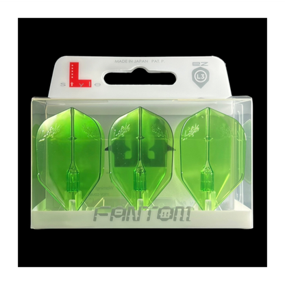 Dart Flights L-Style L3EZ Fantom Green