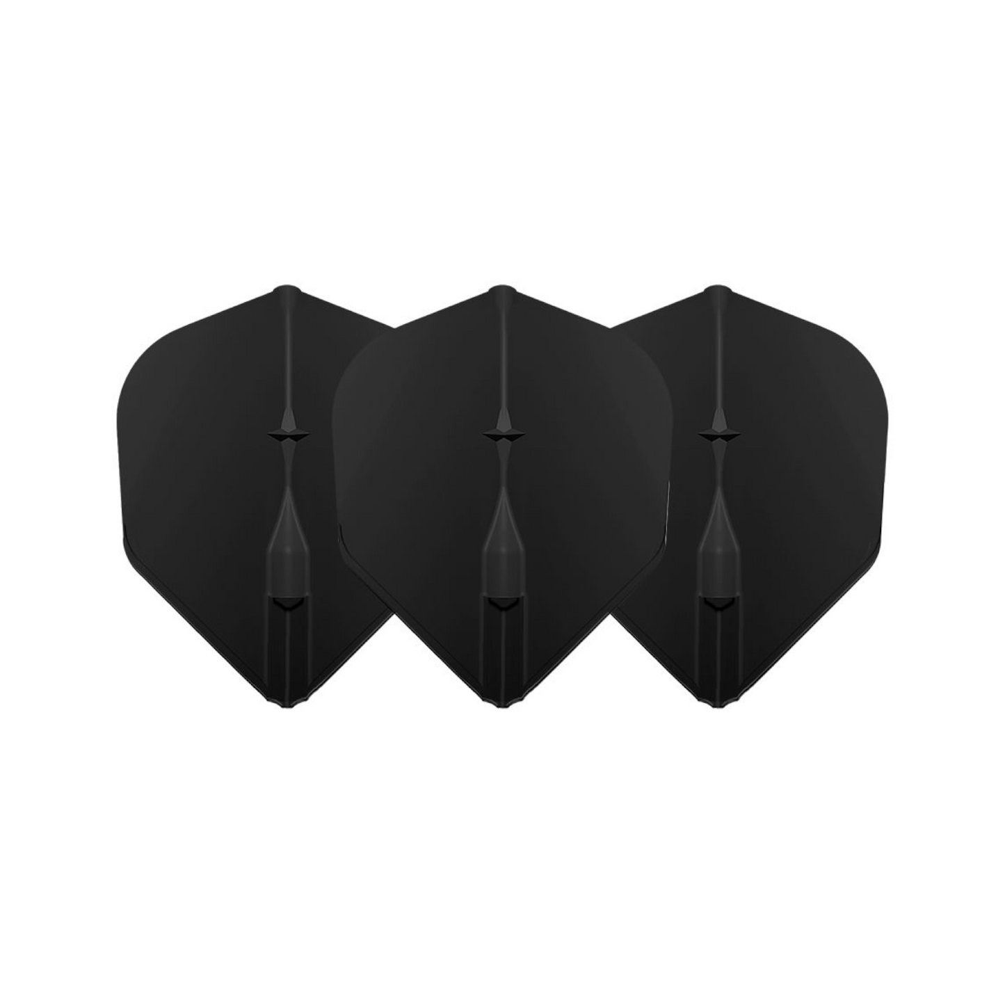 Dart Flights L-Style L3EZ Shape Black