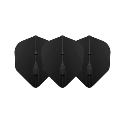 Dart Flights L-Style L3EZ Shape Black