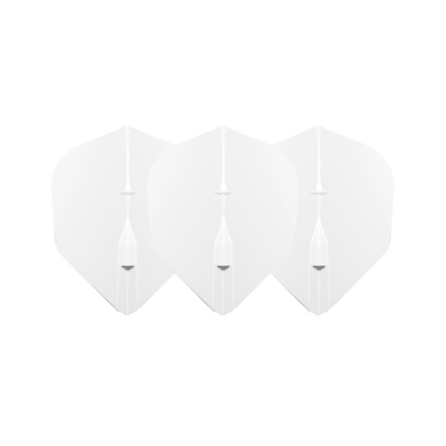 Dart Flights L-Style L3EZ Shape White