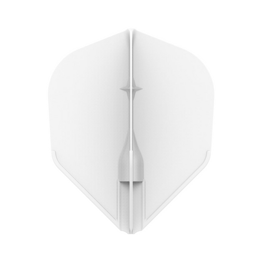 Dart Flights L-Style L3EZ Shape White