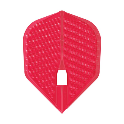 Dart Flights L-Style L3PRO DIMPLE Shape Red