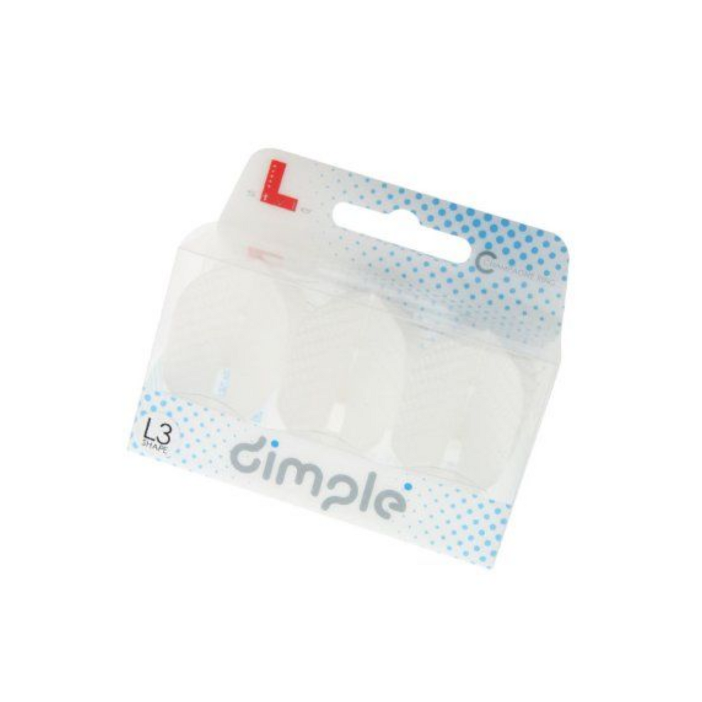 Dart Flights L-Style L3PRO DIMPLE Shape Pearl White