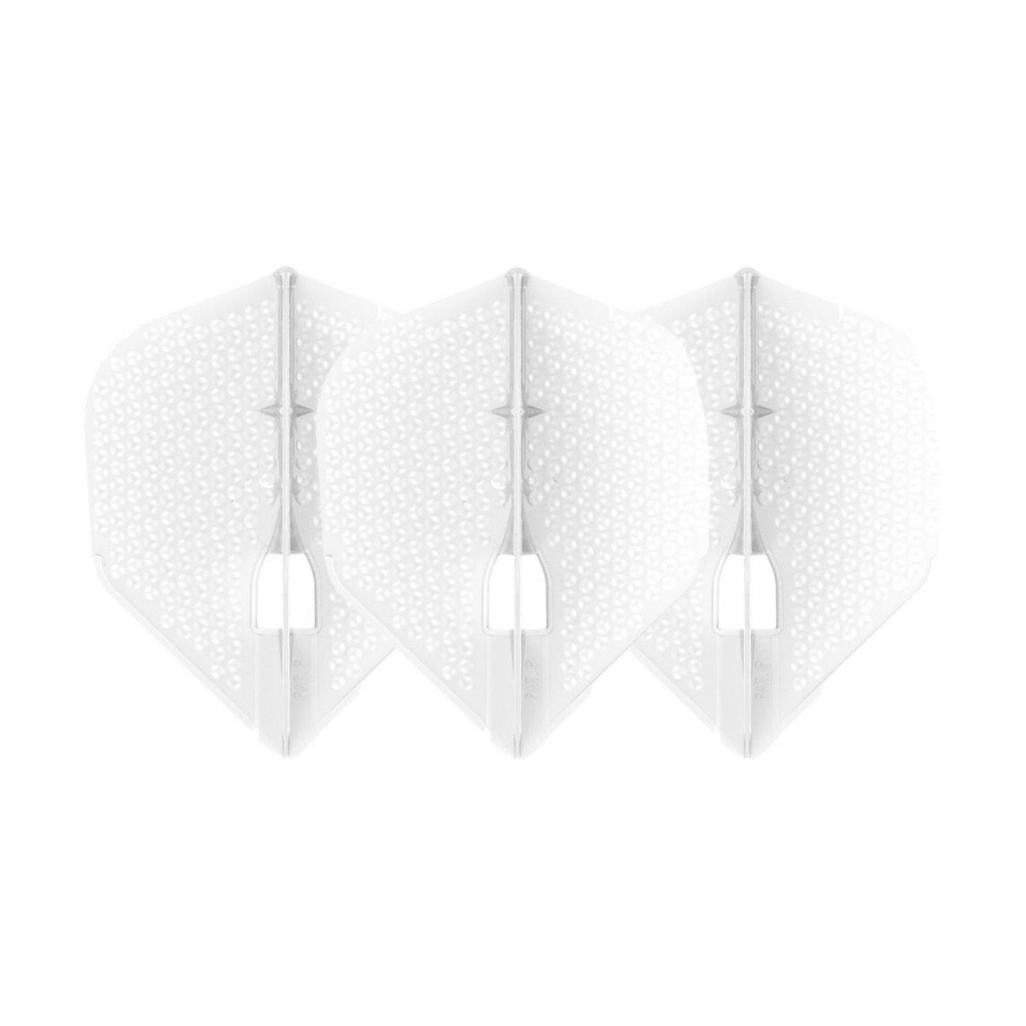 Dart Flights L-Style L3PRO DIMPLE Shape Pearl White