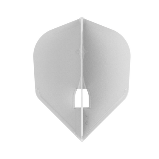 Dart Flights L-Style L3PRO Shape Clear White