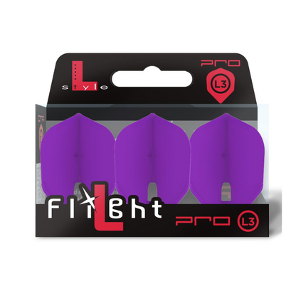 Dart Flights L-Style L3PRO Shape Deep Purple