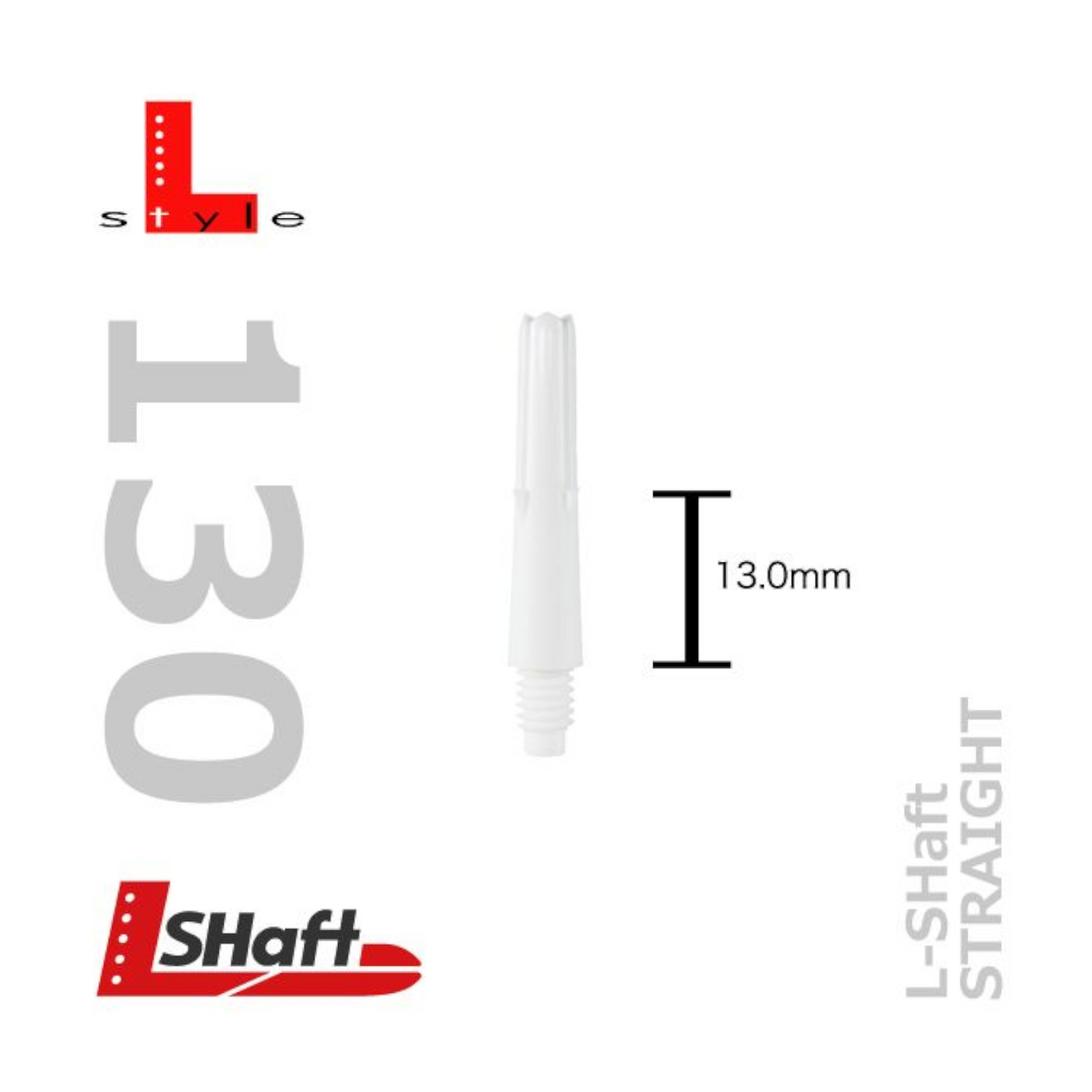 Dart Shafts L-Style L-SHaft Locked Straight Schwarz