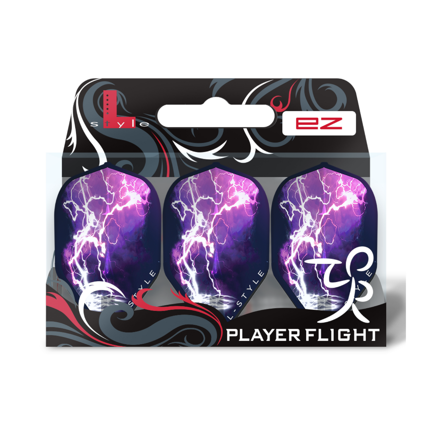 Dart Flights L-Style Signature Champagne Flight: L1EZ Standard Boris Krcmar Black