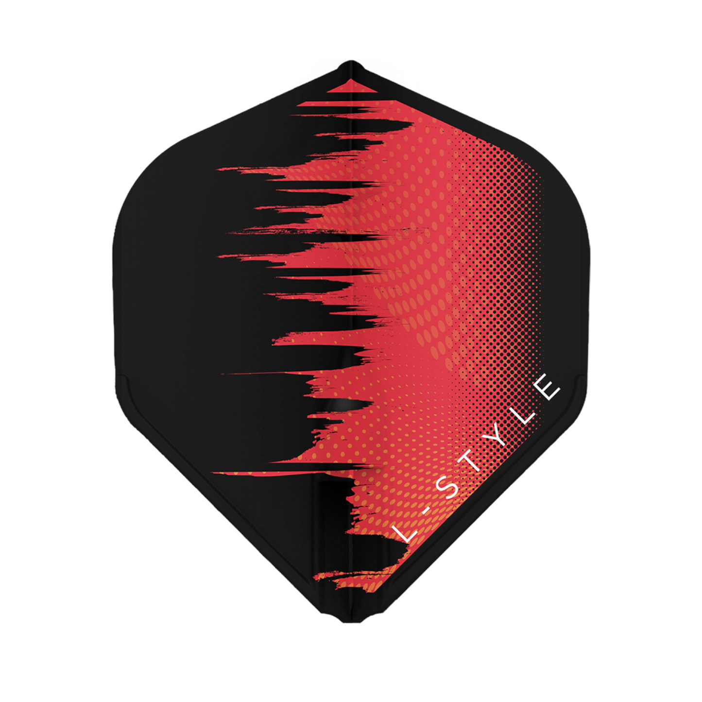 Dart Flights L-Style Signature Champagne Flight: L1EZ Standard David Evans Type A Red