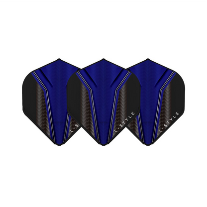 Dart Flights L-Style Signature Champagne Flight: L1EZ Standard Inception Blue