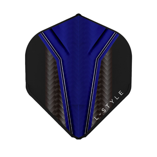 Dart Flights L-Style Signature Champagne Flight: L1EZ Standard Inception Blue