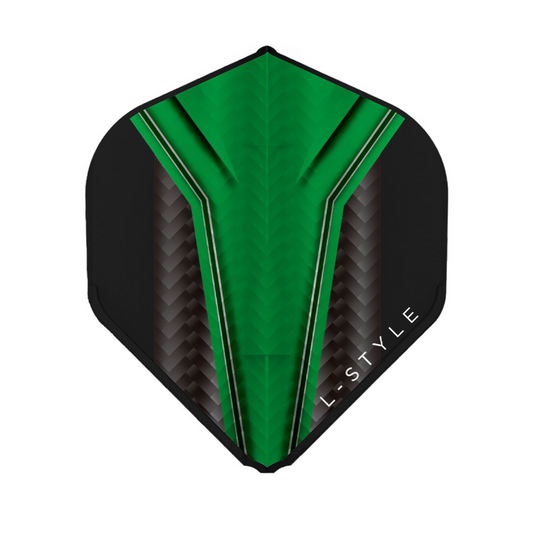 Dart Flights L-Style Signature Champagne Flight: L1EZ Standard Inception Green