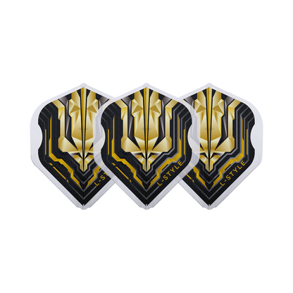 Dart Flights L-Style Signature Champagne Flight: L1EZ Standard Origin Series Gold