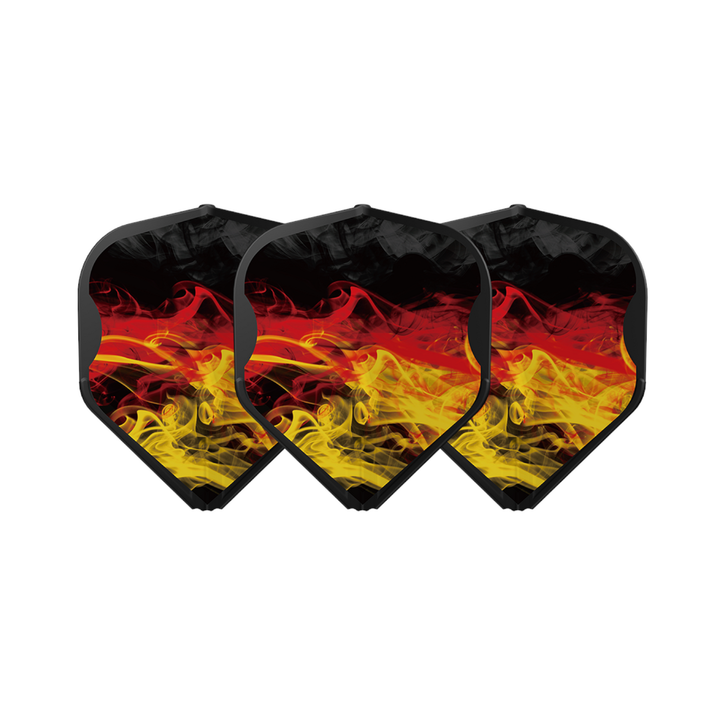 Dart Flights L-Style Signature Champagne Flight: L1EZ Standard L-style RYB Series Type D Black