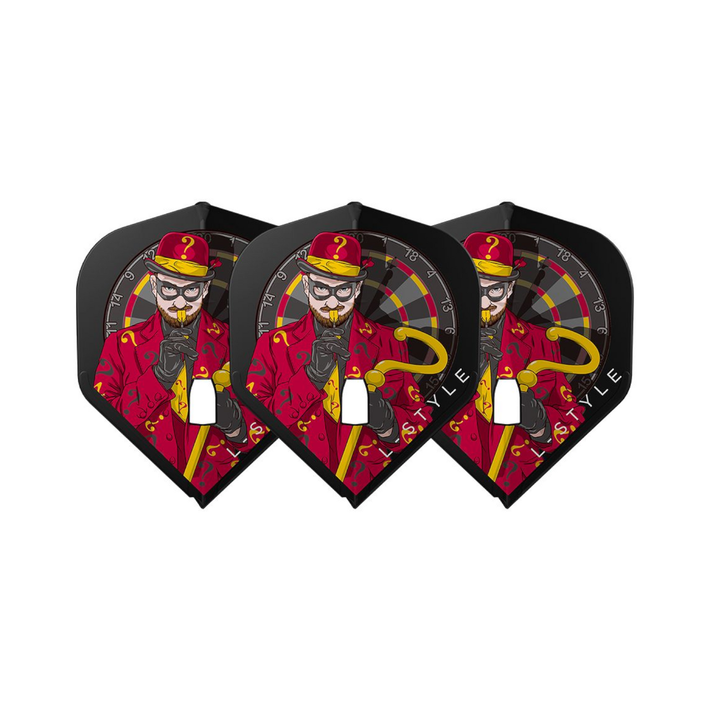 Dart Flights L-Style Signature Champagne Flight:  L1PRO Brian Raman Black