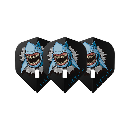 Dart Flights L-Style Signature Champagne Flight:  L1PRO Standard Florian Hempel  Black