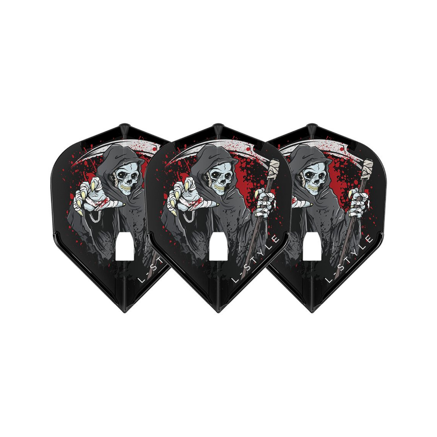 Dart Flights L-Style Signature Champagne Flight: L3PRO Shape Adam Stella v1 Black