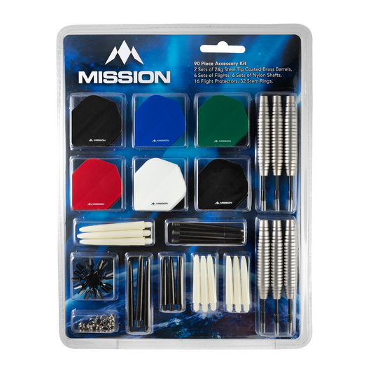 Dart Zubehör MISSION Steeldartset