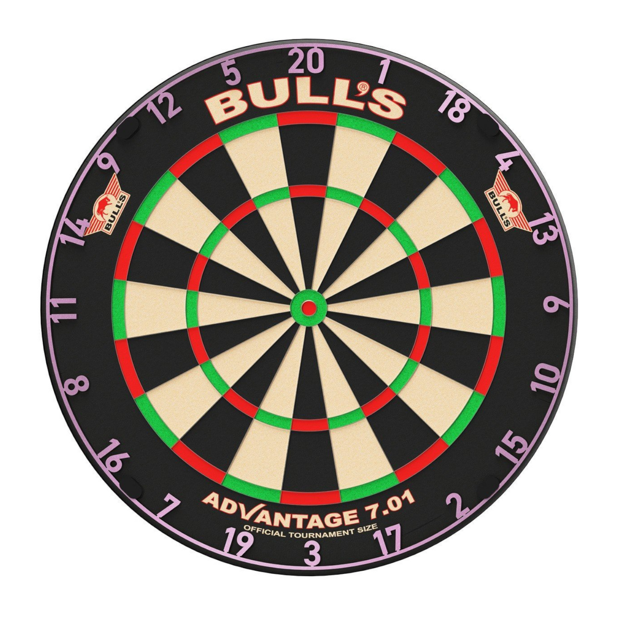 Dart Zubehör BULL'S Zahlenring 5er-Set Color