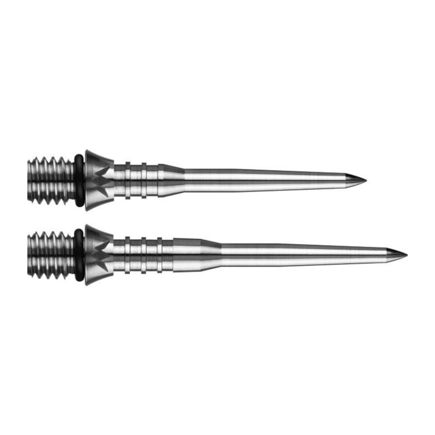 Dart Spitzen MISSION Titan Pro Titanium Conversion Points Gerillt Silber