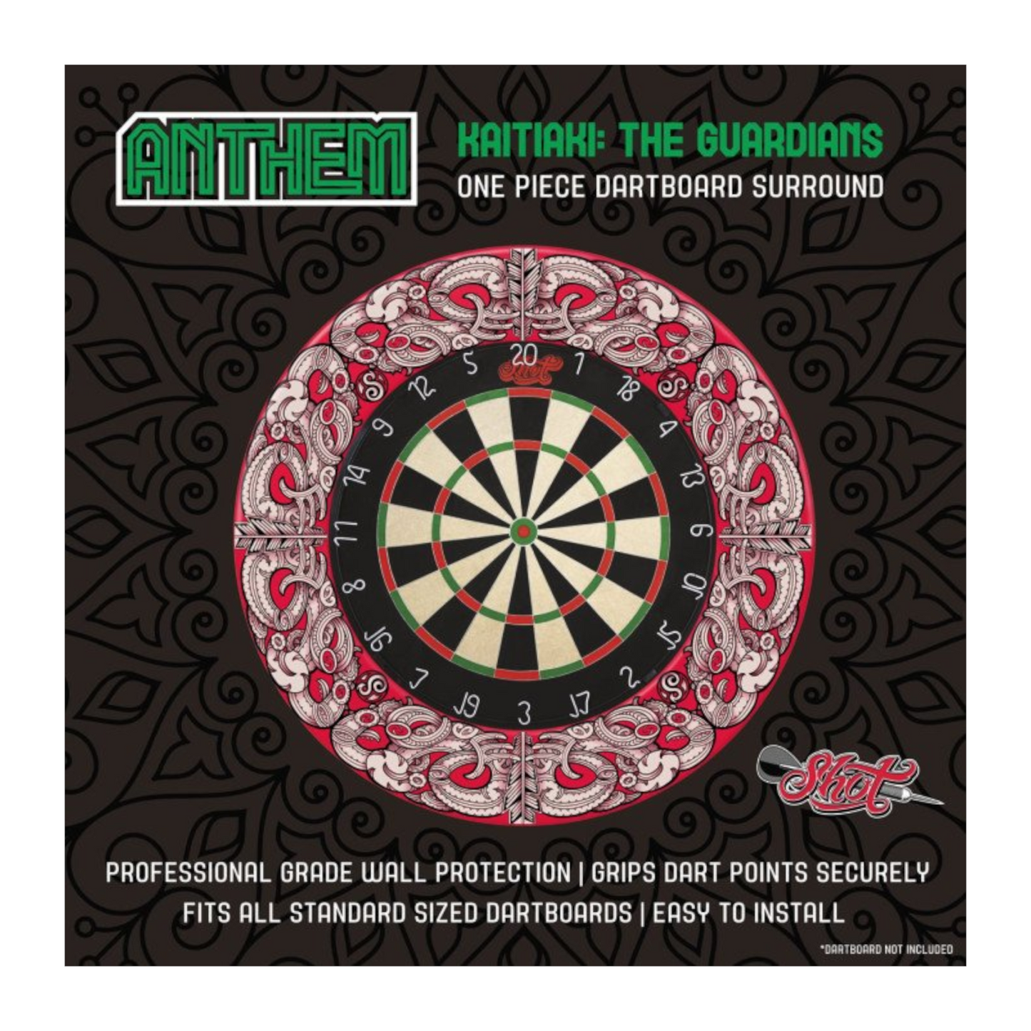 Dartboard Surround SHOT Anthem Kaitiaki