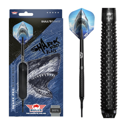Softdart Bull's Shark Pro Black 90%