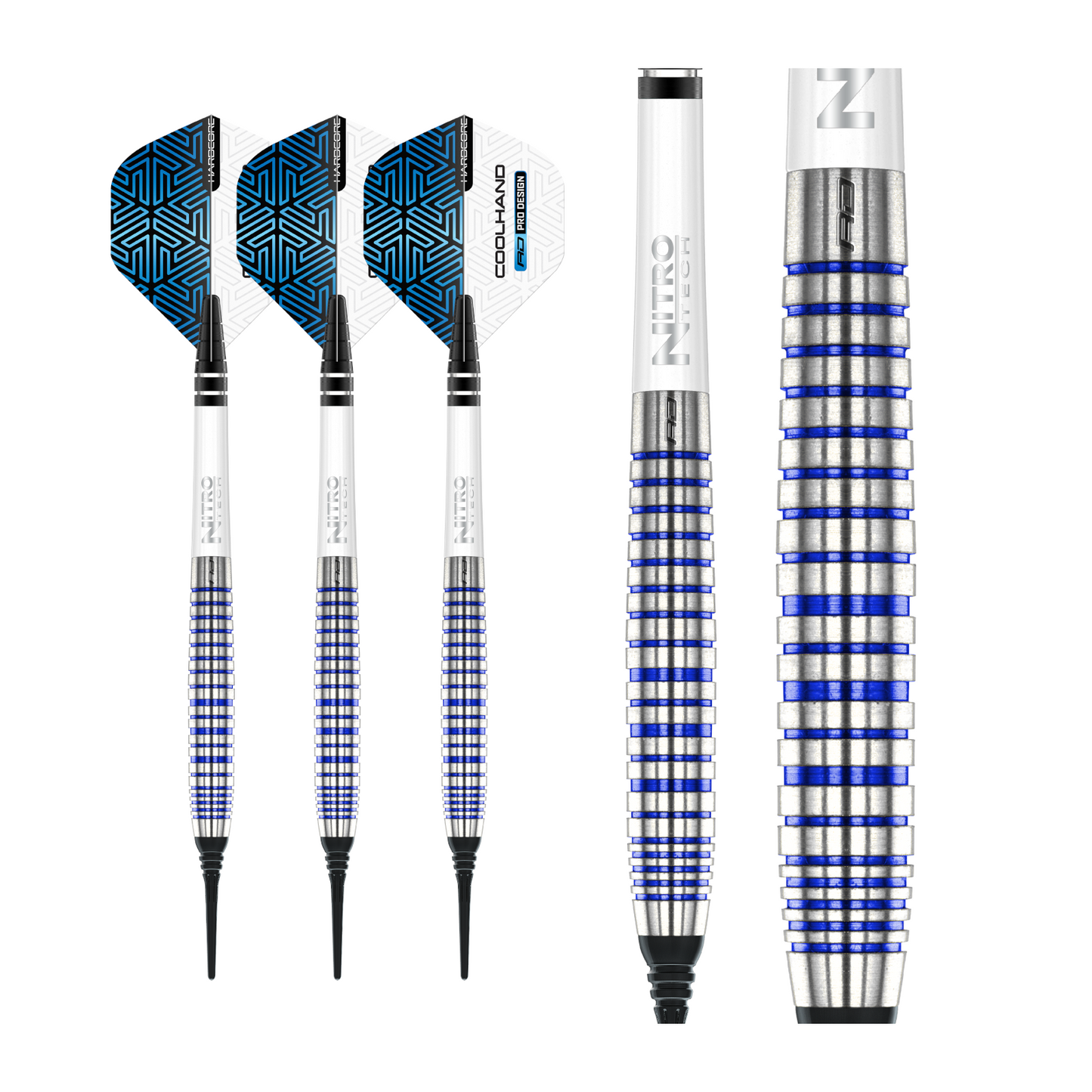 Softdart REDDRAGON Luke Humphries TX3 Cool Blue S.E 90%