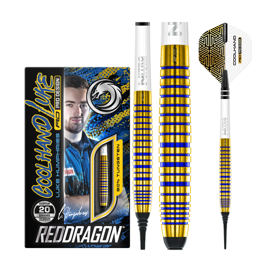 Softdart REDDRAGON Luke Humphries TX3 Gold S.E 90%