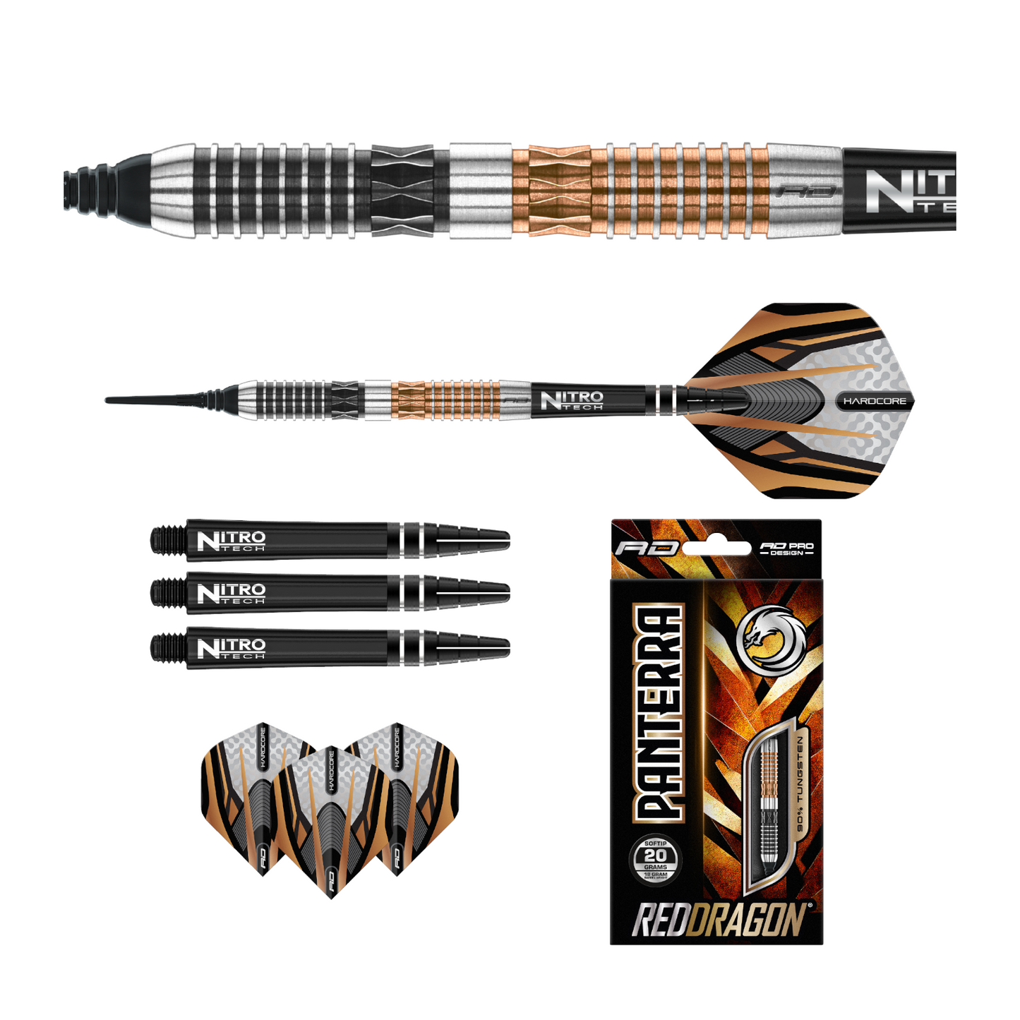 Softdart REDDRAGON Panterra 90%