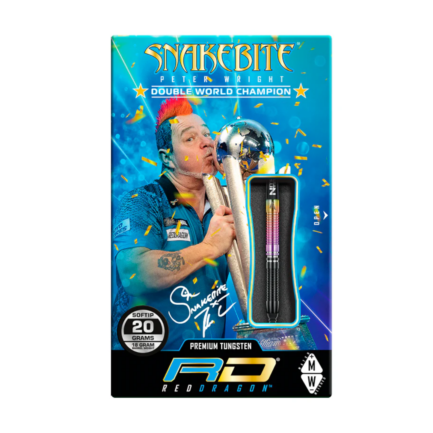 Softdart REDDRAGON Peter Wright World Champion 2020 S.E.