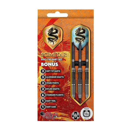 Softdart SHOT Value Range Scimitar Softtip Darts Set