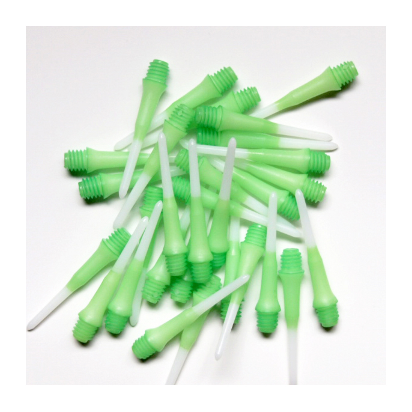 Softdart Spitzen L-Style LIPPOINT TwoTone Green 30stk.