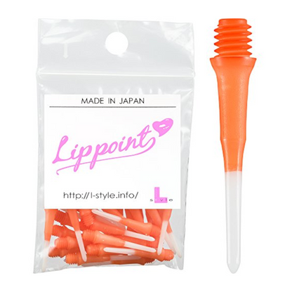 Softdart Spitzen L-Style LIPPOINT TwoTone Orange 30stk.