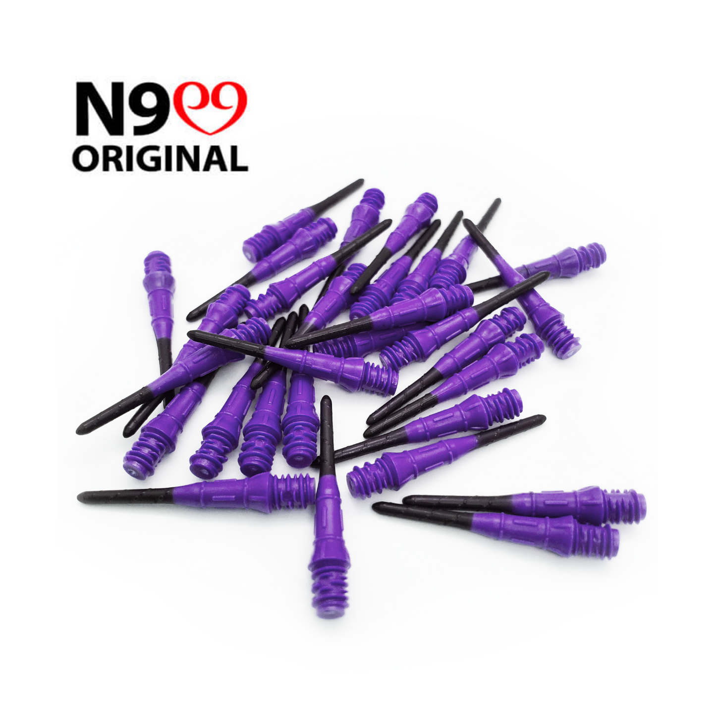 Softdart Spitzen L-Style LIPPOINT PREMIUM N9 Gradient Purple/Black 30stk.