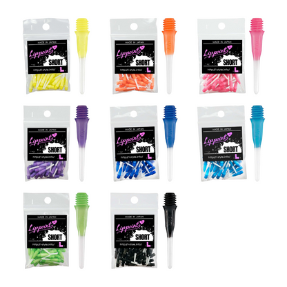 Softdart Spitzen L-Style LIPPOINT SHORT TwoTone Light Blue 30stk.