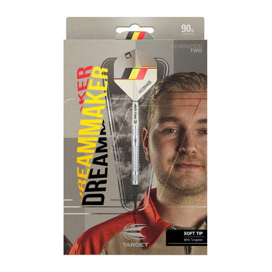 Softdart TARGET DIMITRI VAN DEN BERGH 90% Gen2