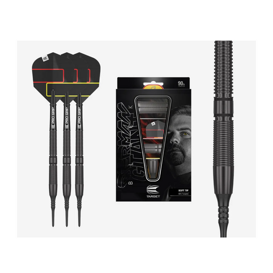 Softdart TARGET GABRIEL CLEMENS BLACK 90%