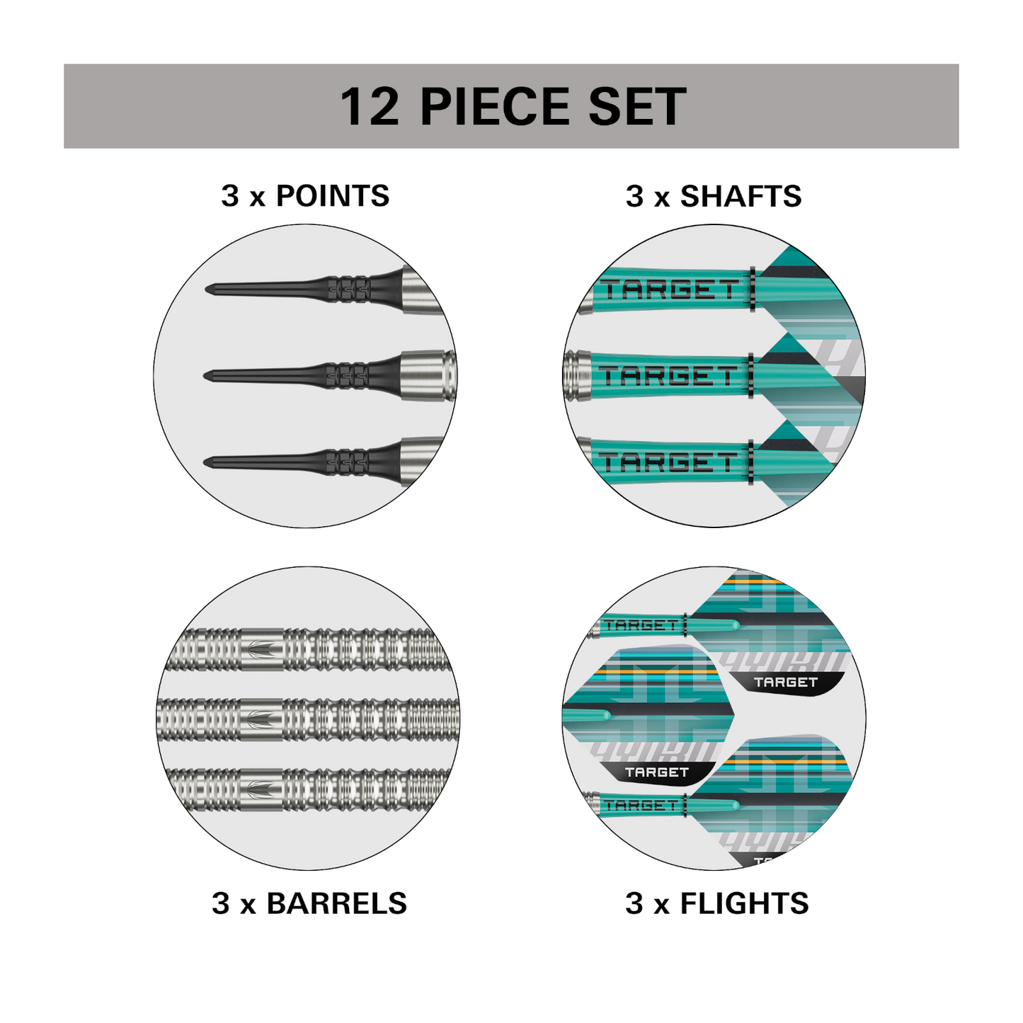 Softdart Target Hydro 12 90%