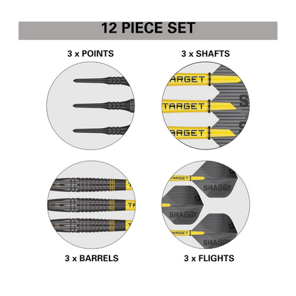 Softdart TARGET Scott Williams Black 90% 20 Gramm