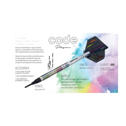 Softdart UNICORN Code Chris Dobey 90%