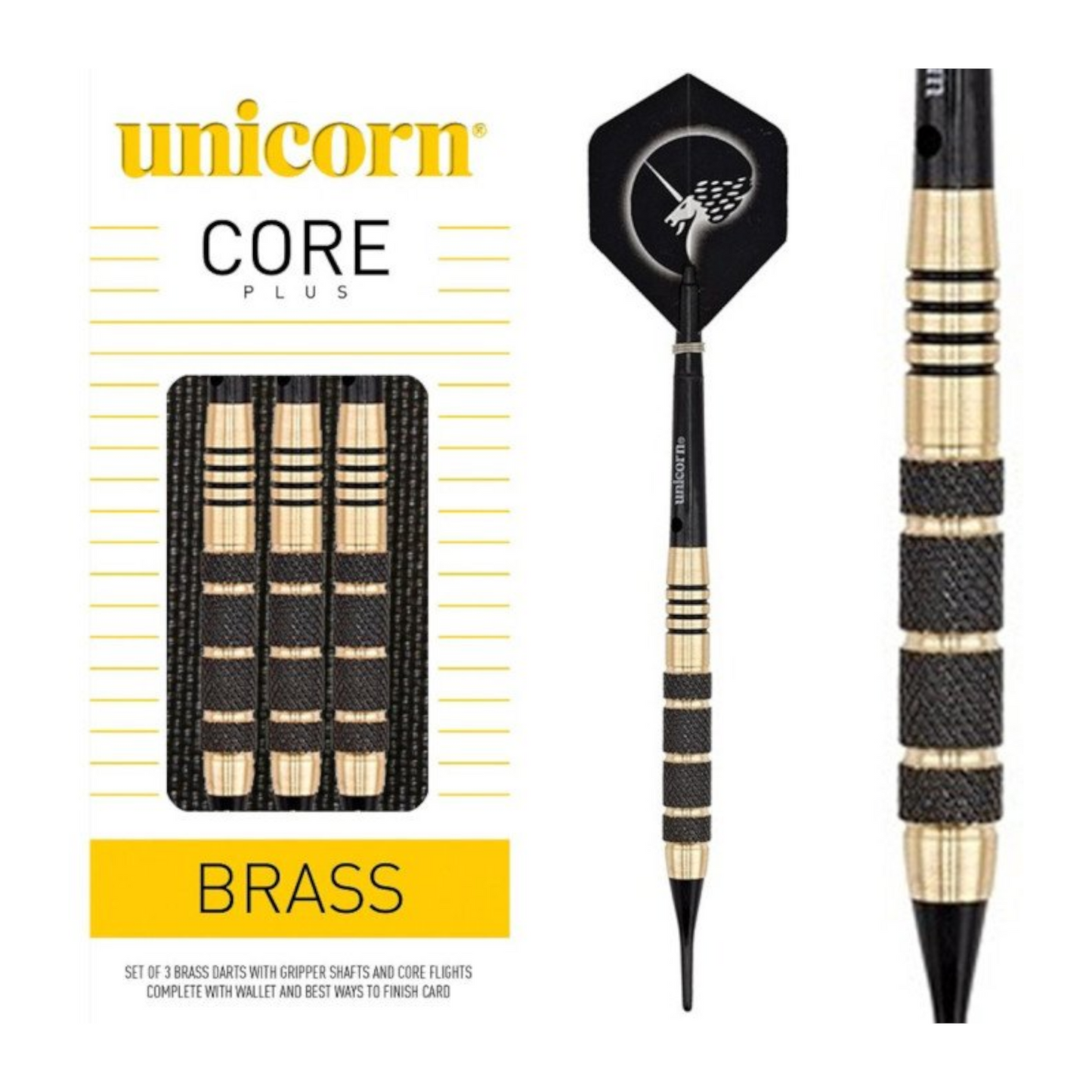 Softdart UNICORN Core Plus Brass S2