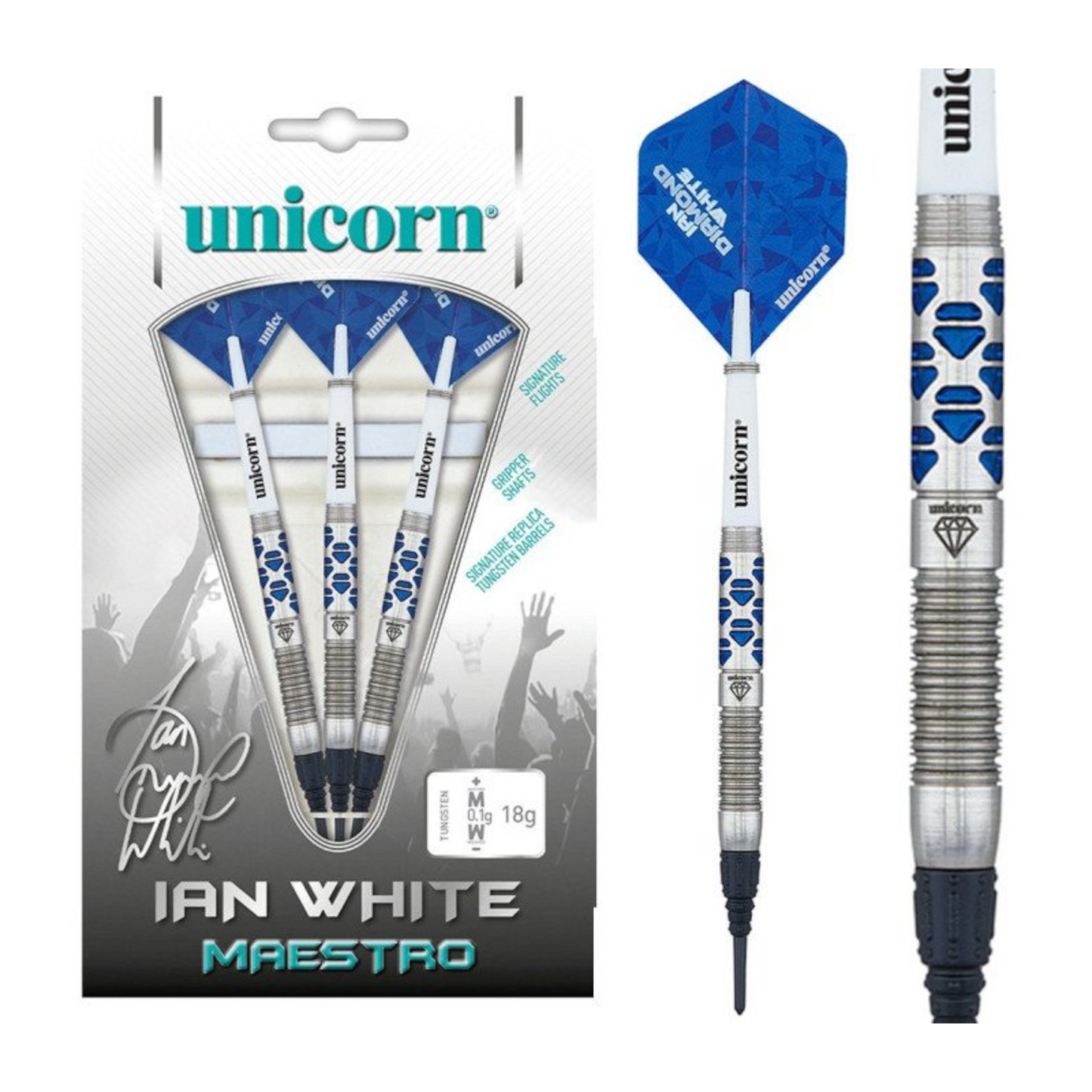 Softdart UNICORN Ian White Maestro Phase 2 70%