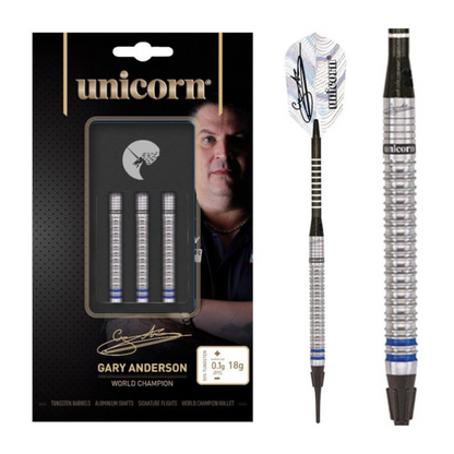 Softdart UNICORN W.C Gary Anderson Phase 3 90%